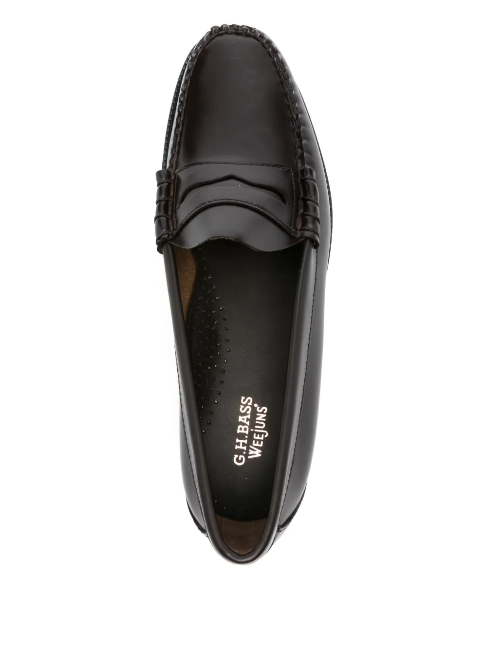 G.H. Bass & Co. Larson leather penny loafers Brown