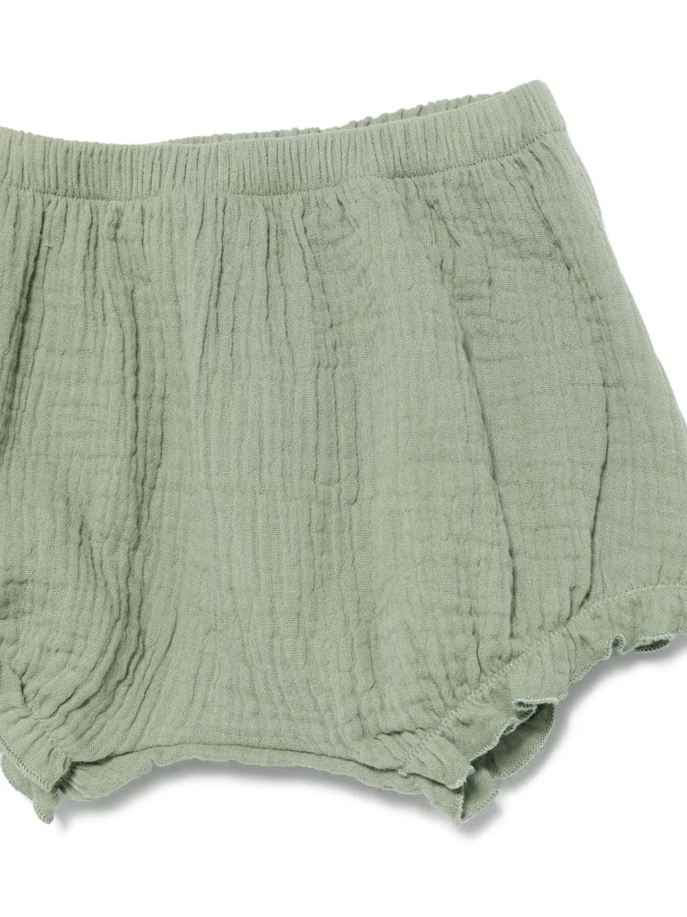 TEDDY & MINOU Shorts met bloemenprint Groen