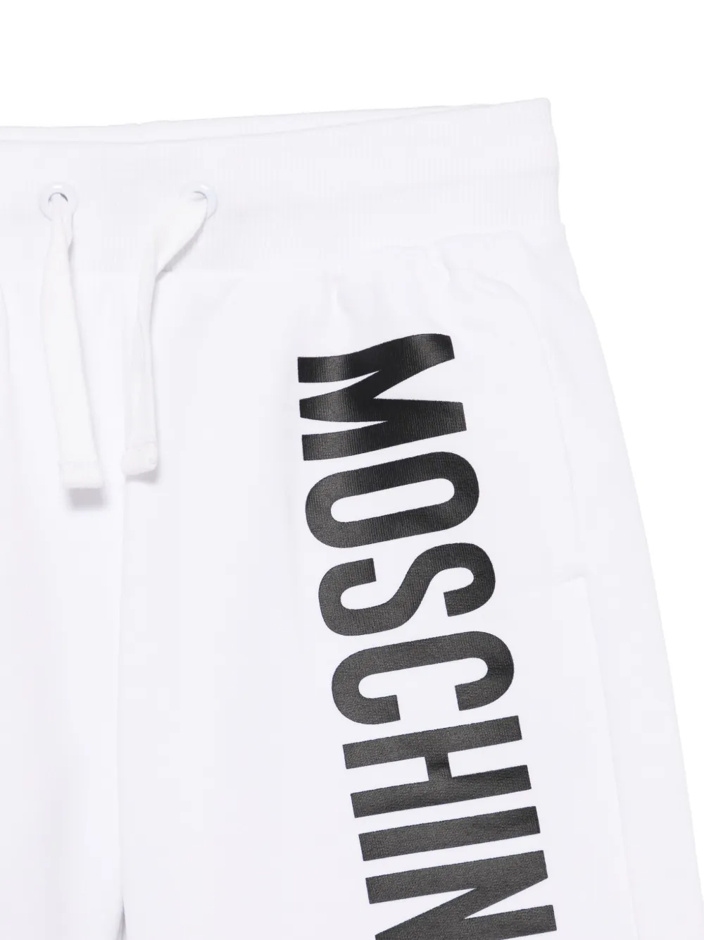 Moschino Kids Shorts met logoprint Wit