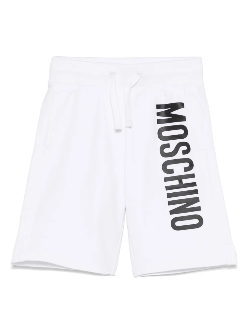 Moschino Kids Shorts met logoprint Wit
