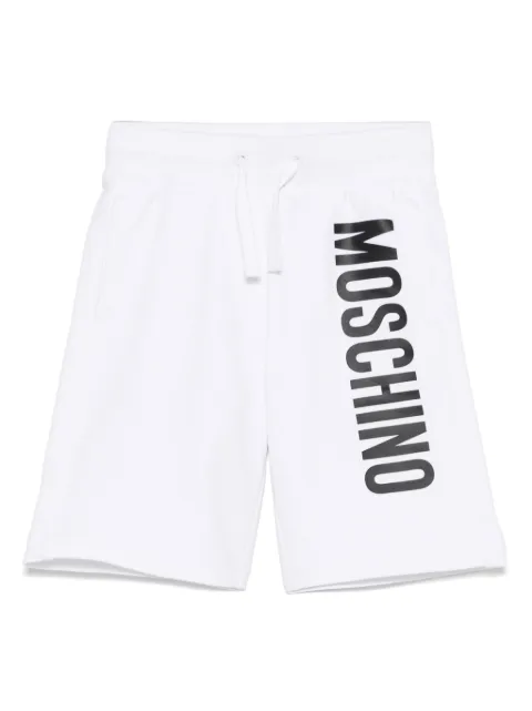 Moschino Kids logo-print shorts 