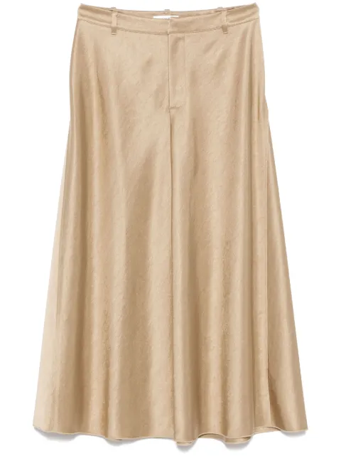 Vince falda midi con efecto satinado