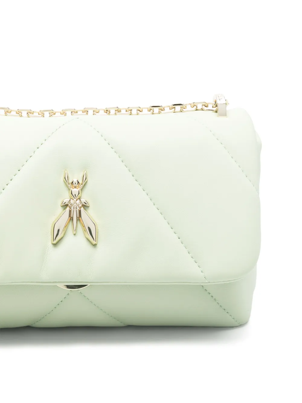 Patrizia Pepe Crossbodytas met Fly-plakkaat Groen