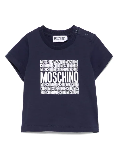 Moschino Kids تيشيرت بطبعة شعار الماركة
