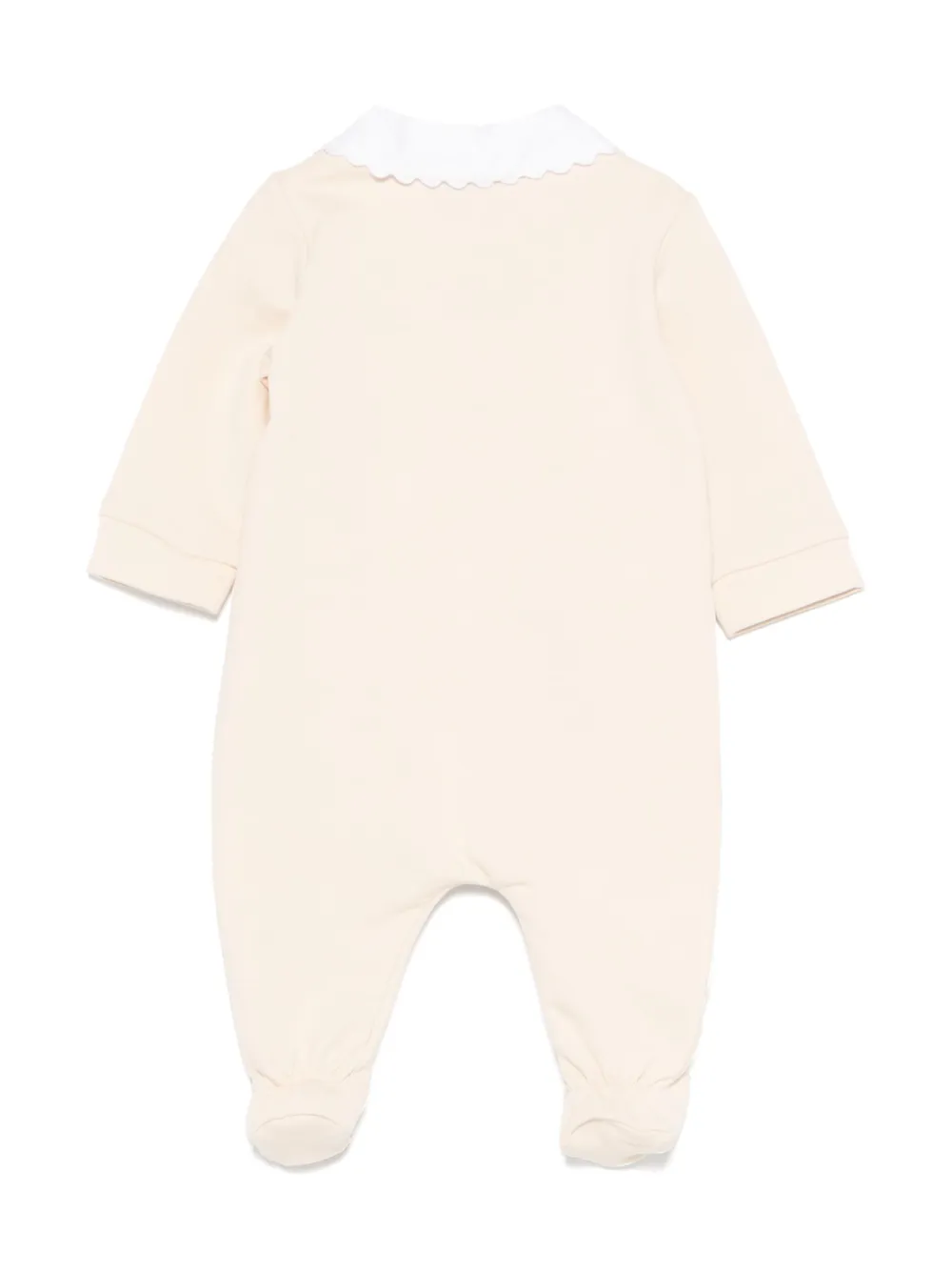 Moschino Kids Teddy Bear babygrow - Beige