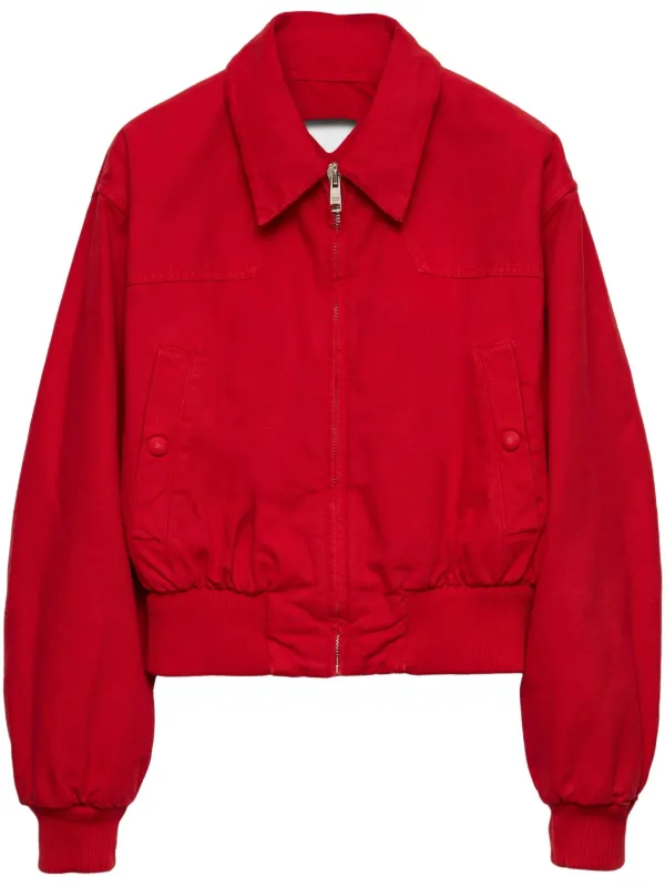 【関税&送料込】Prada Red Denim Bomber Jacket 28928585_58250104_600.jpg