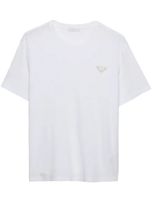 Prada t-shirt à logo - Blanc - Prada - Modalova