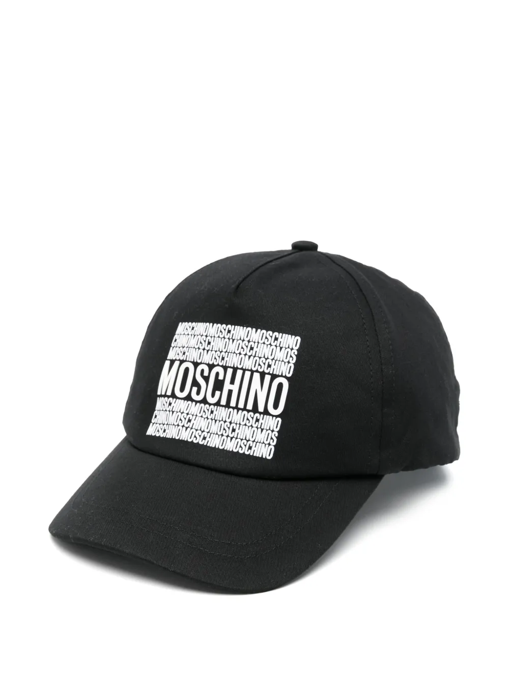 Moschino Kids Pet met logoprint Zwart