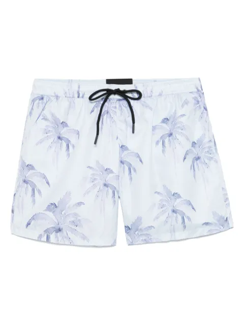 Mauna Kea shorts de playa con palmeras estampadas