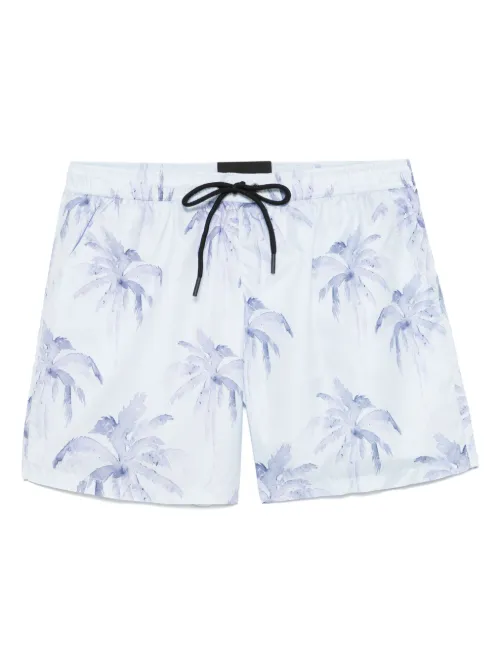Short de bain à imprimé palmier - Mauna Kea - Modalova