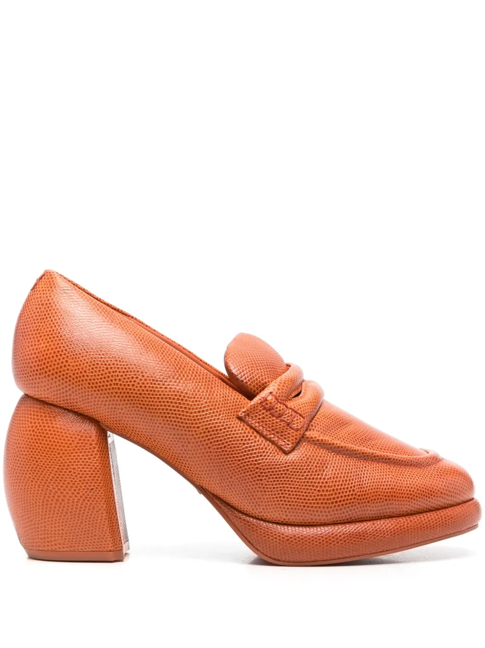 Clarks x Martine Rose 90mm pumps Orange