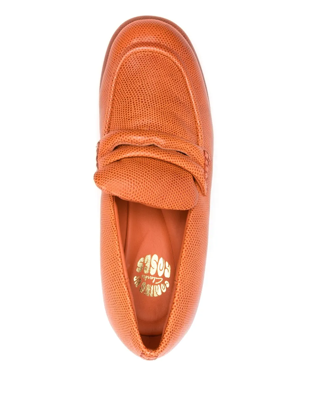 Clarks x Martine Rose 90mm pumps Orange