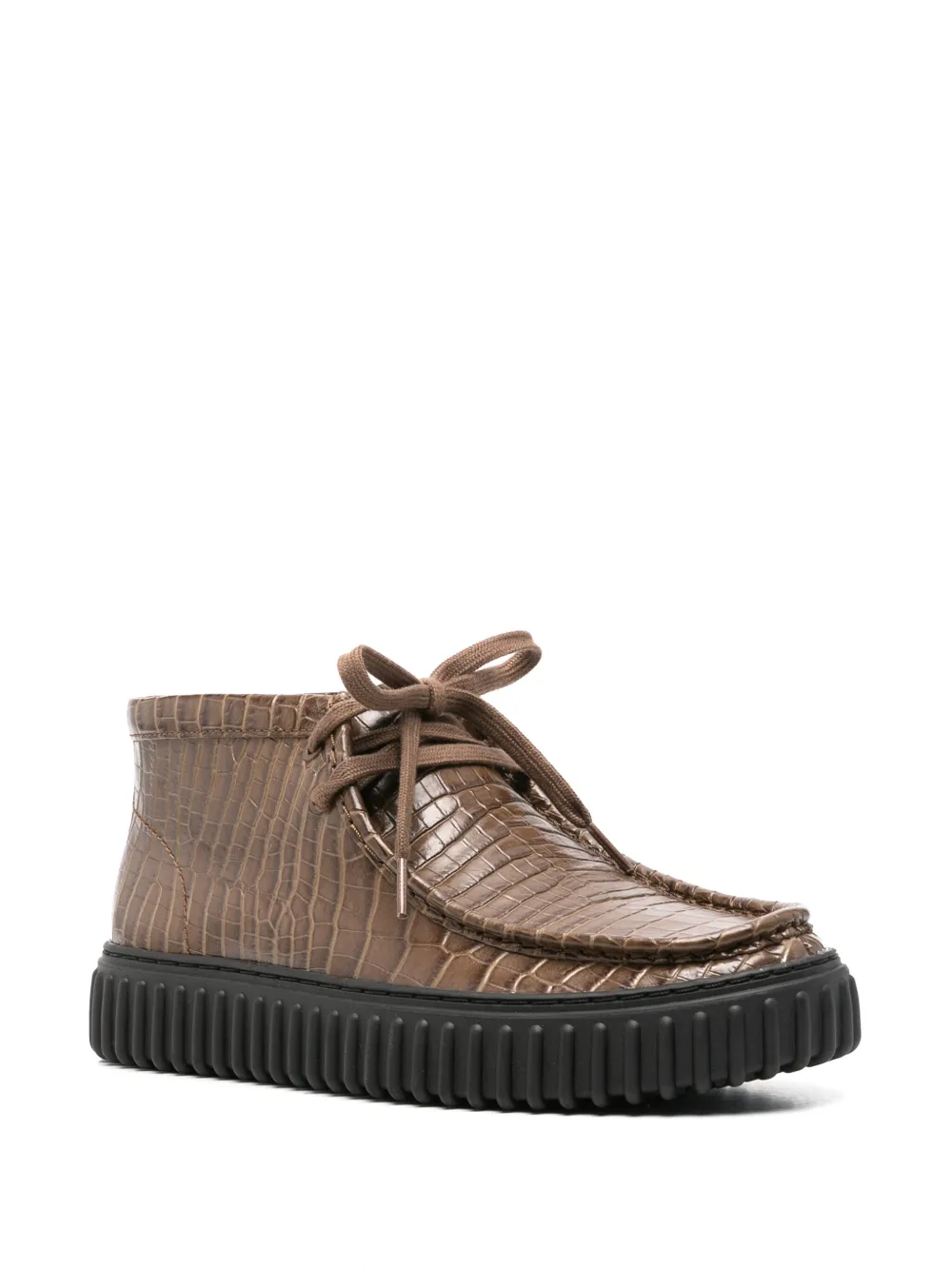 Clarks x Martine Rose Torhill Hi laarzen - Bruin