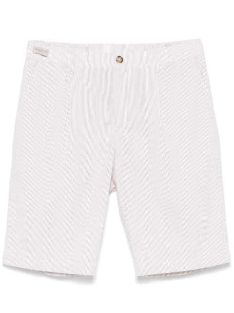 Paul & Shark seersucker cotton bermuda shorts 