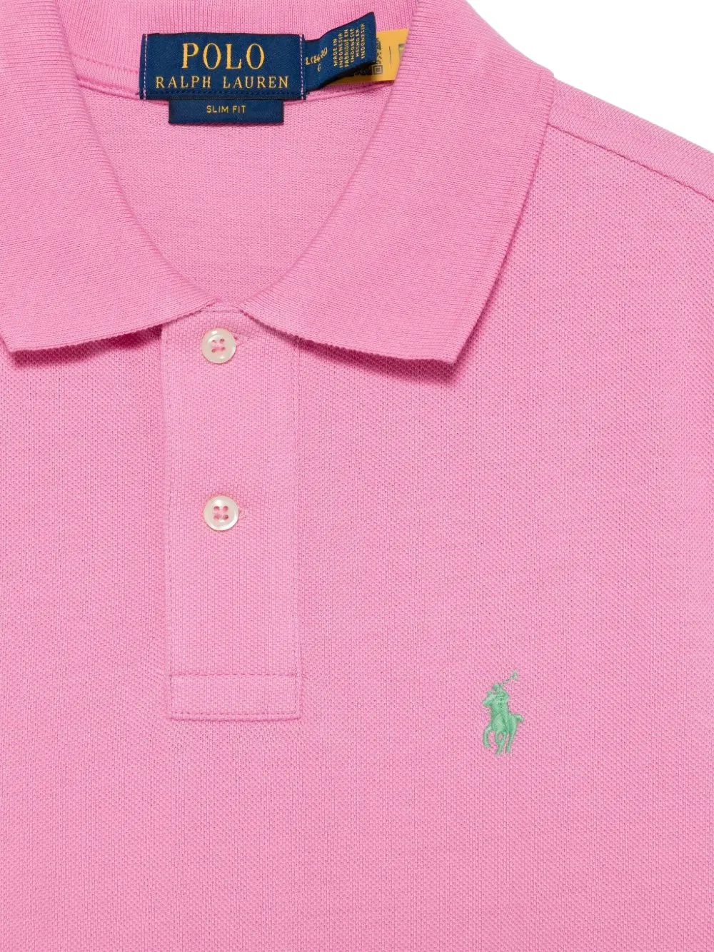 POLO RALPH LAUREN KIDS Poloshirt met print Roze