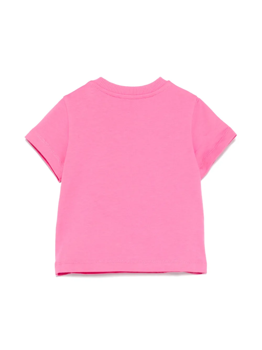 Moschino Kids logo-print T-shirt - Roze