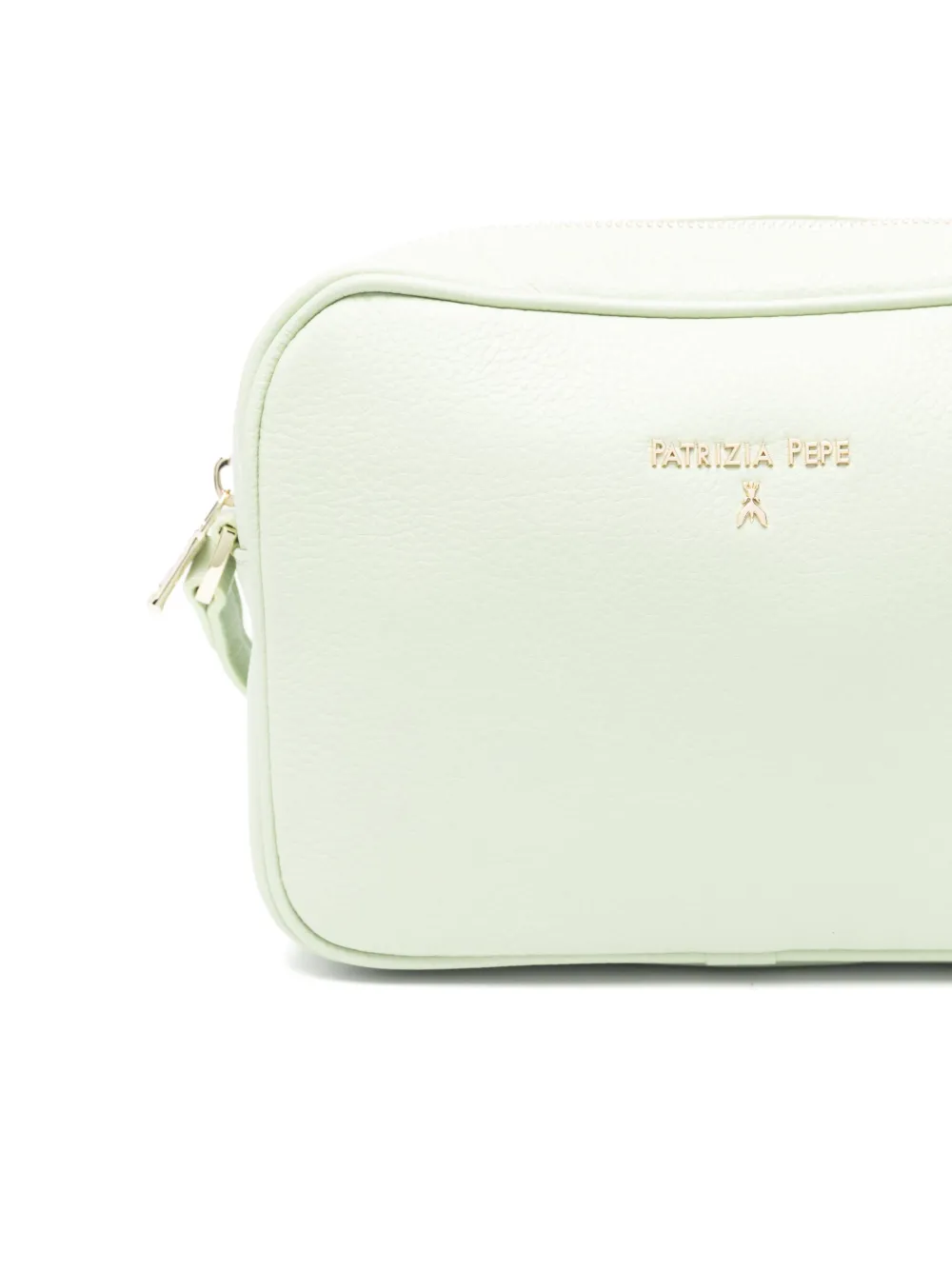 Patrizia Pepe Crossbodytas met logo Groen