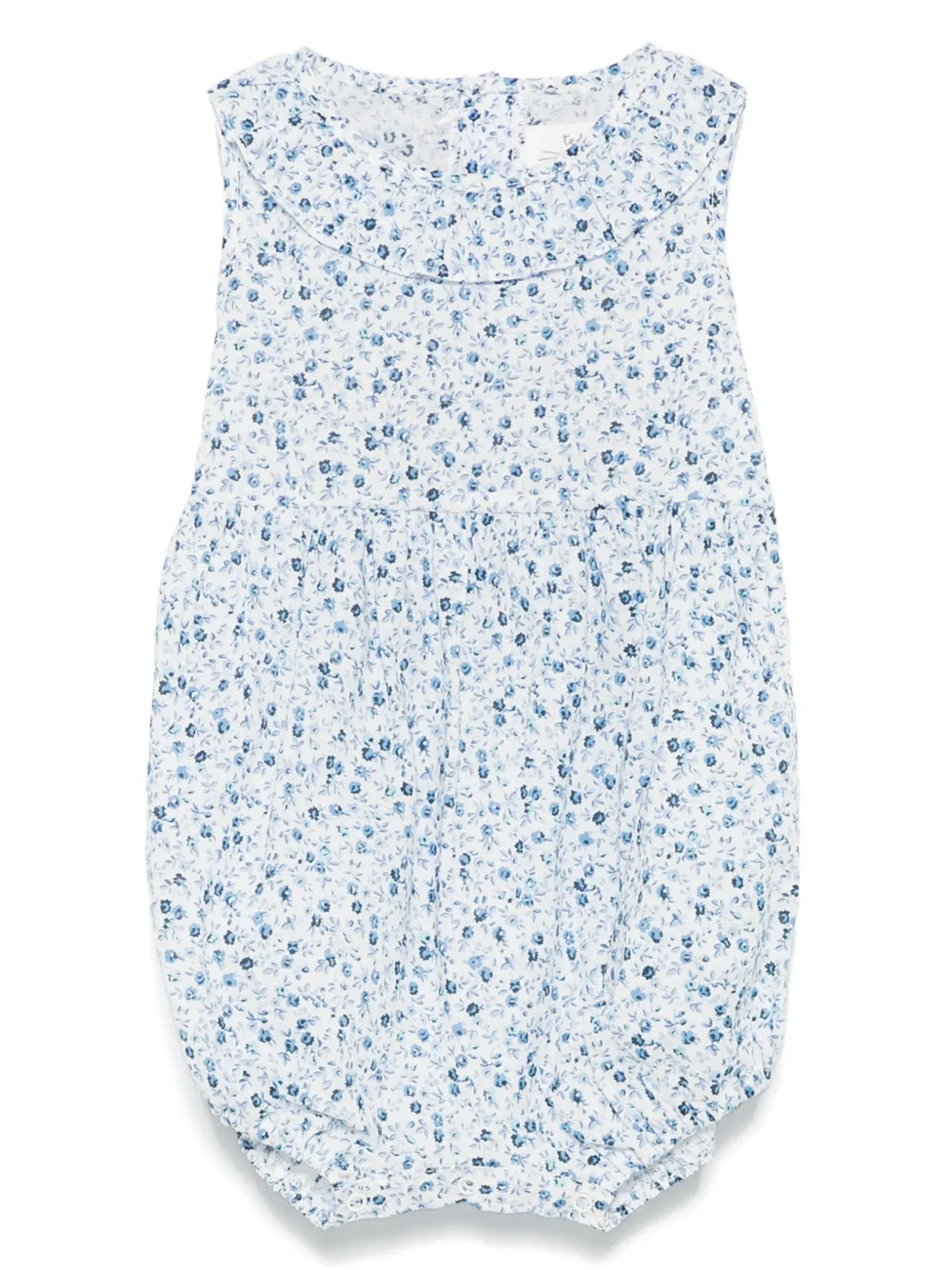 TEDDY & MINOU floral bodysuit | Blue | Image 1