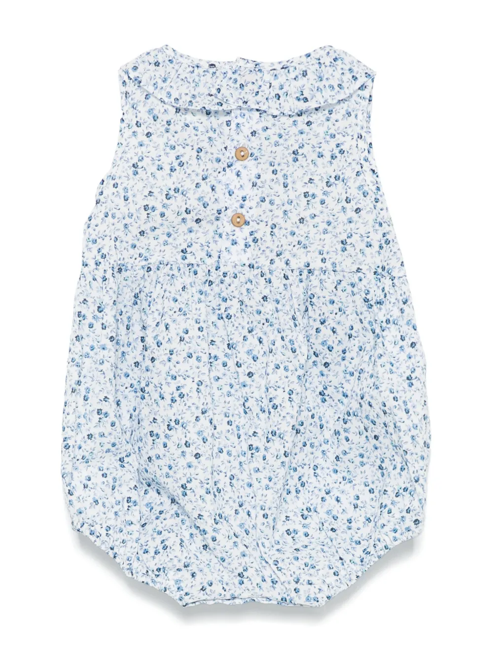 teddy&minou TEDDY & MINOU Body met bloemenprint - Blauw