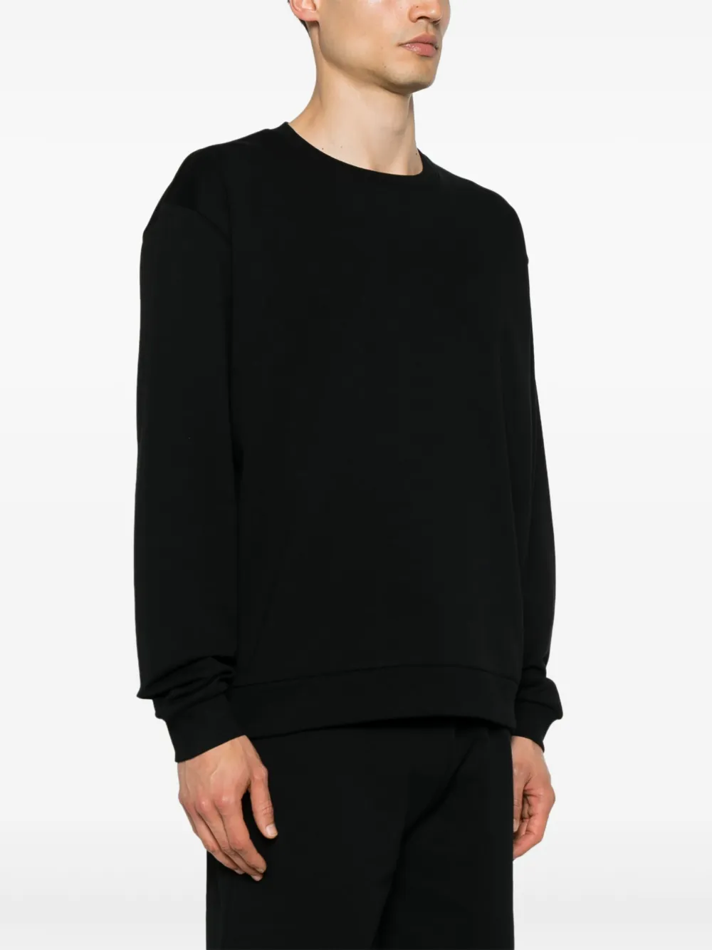 GCDS Essentials sweater Zwart