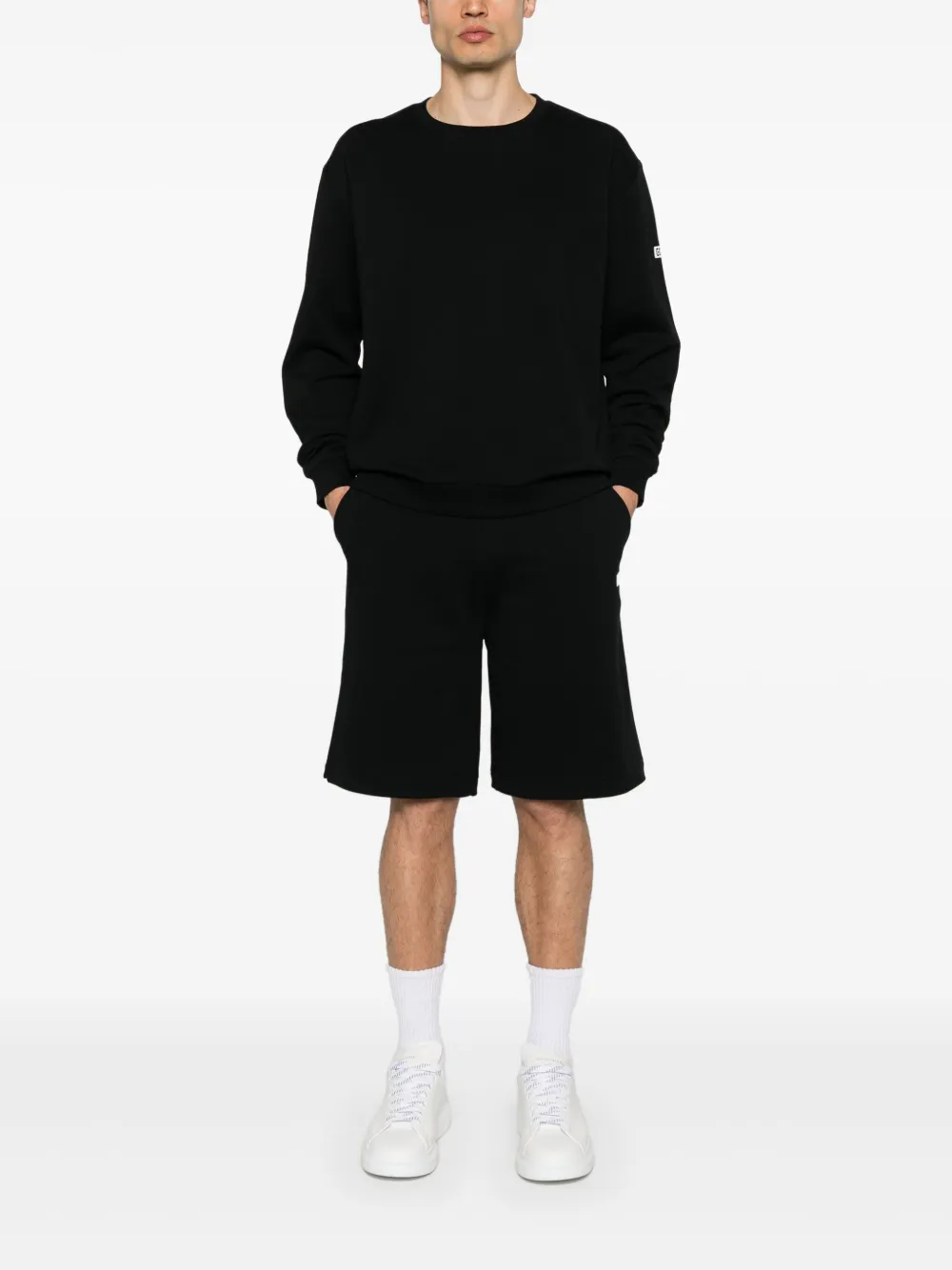 GCDS Essentials sweater - Zwart