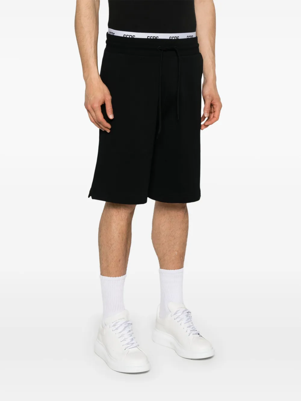 GCDS Essential shorts Zwart