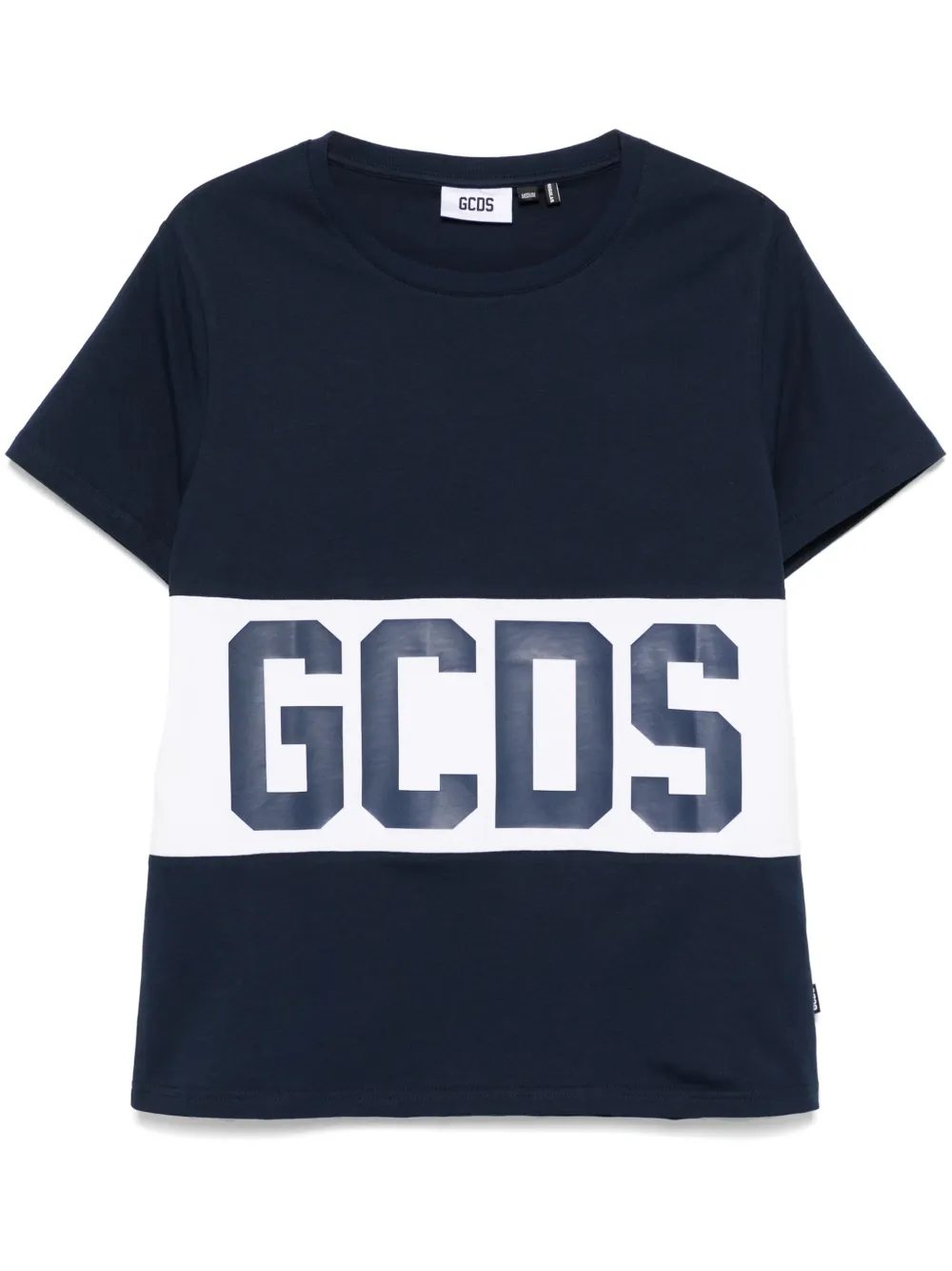 GCDS Band Logo Tシャツ - ブルー GCDS Band Logo Tシャツ - ブルー