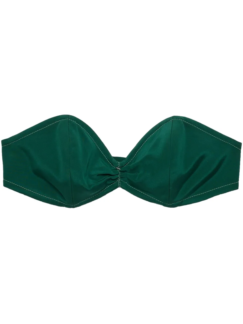 Prada Strapless top Groen