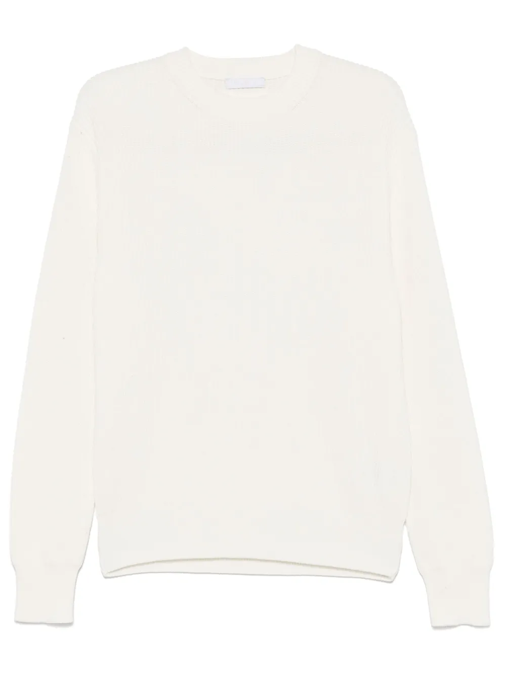 Prada Cotton crew-neck sweater - F0AQ1 Neutral