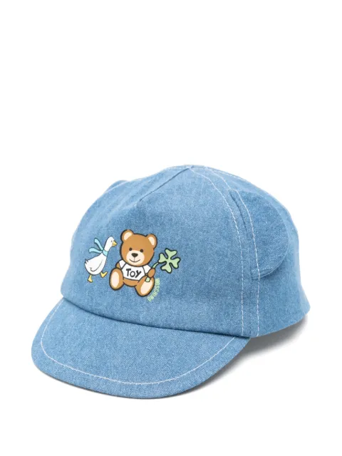 Moschino Kids Teddy Bear-print cap