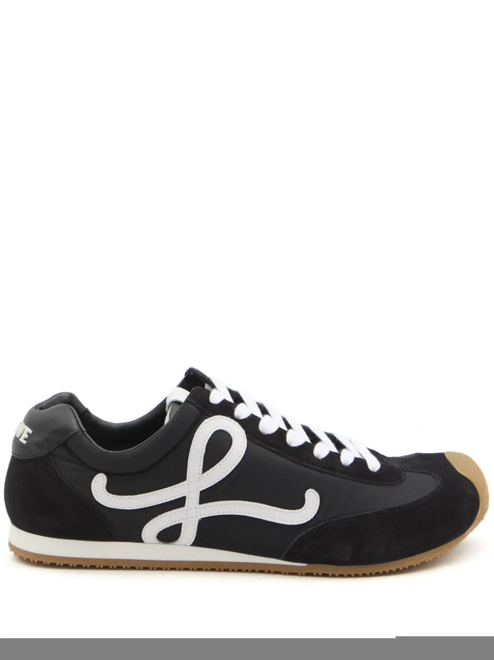 Loewe Black And White Sneaker Ballet Runner 2.0 Men In Black