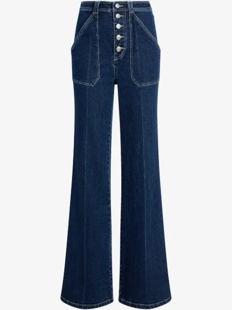 Cinq A Sept Jeans mit weitem Bein