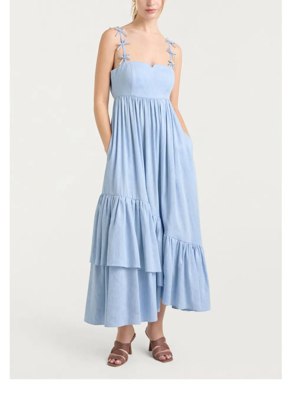 Cinq A Sept Bailey maxi dress - Blauw