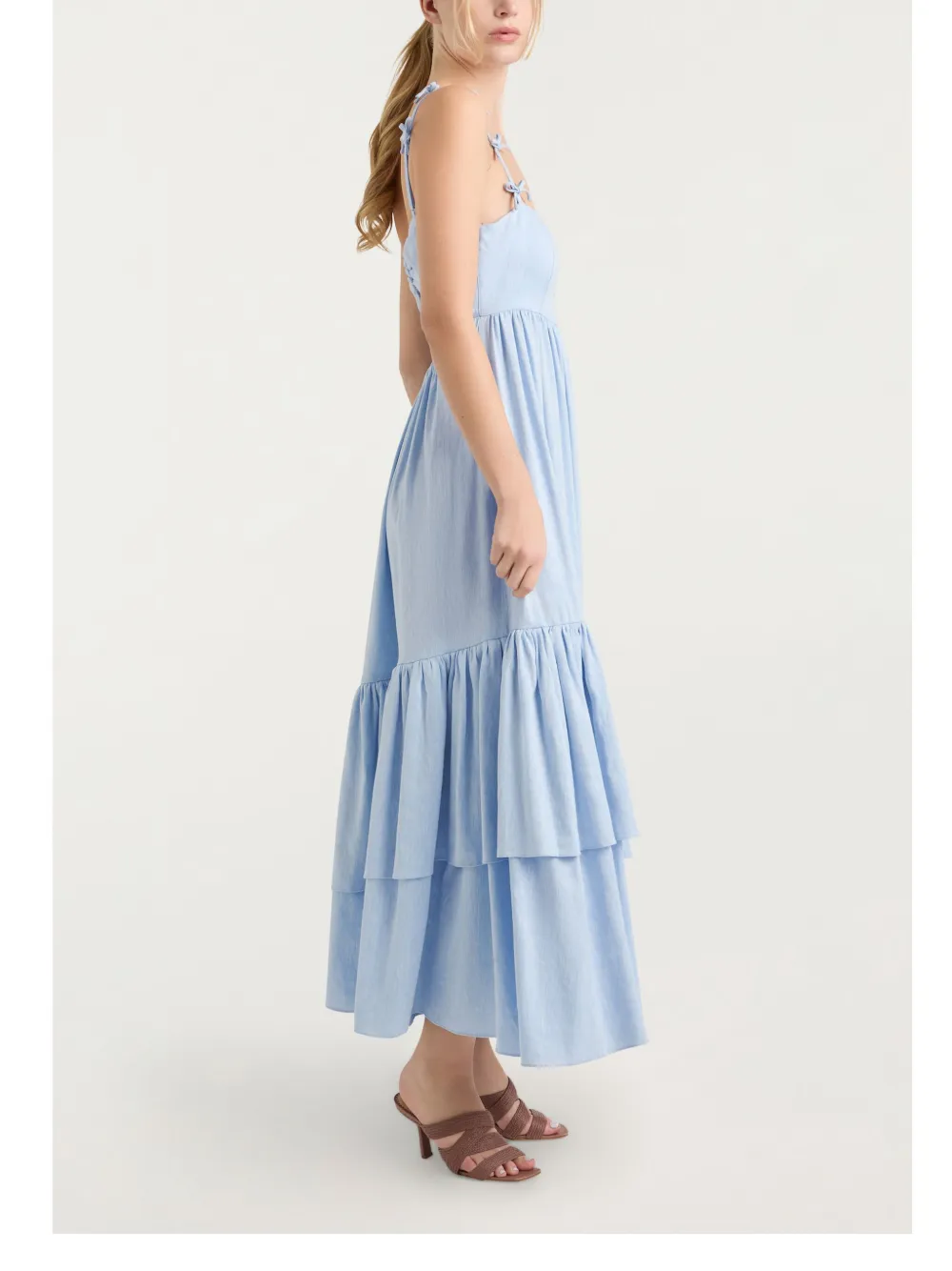 Cinq A Sept Bailey maxi-jurk Blauw