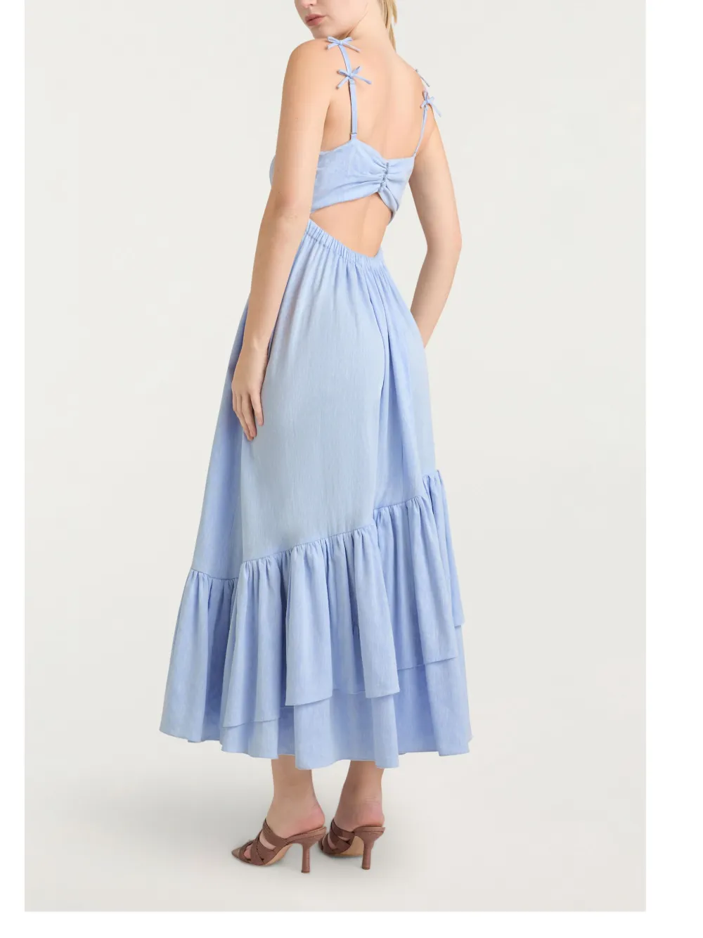 Cinq A Sept Bailey maxi-jurk Blauw