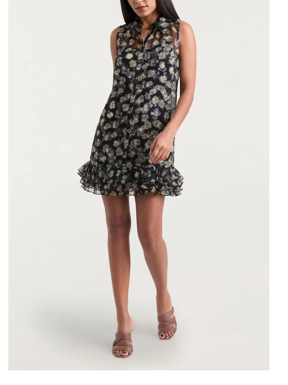 Cinq A Sept Brisbane mini-jurk Blauw