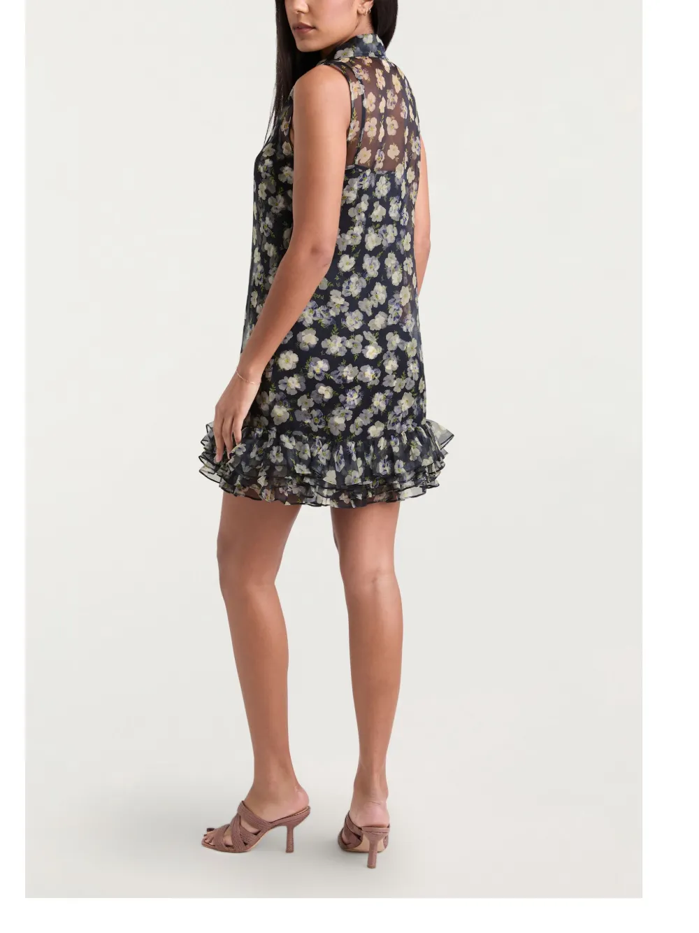 Cinq A Sept Brisbane mini-jurk Blauw