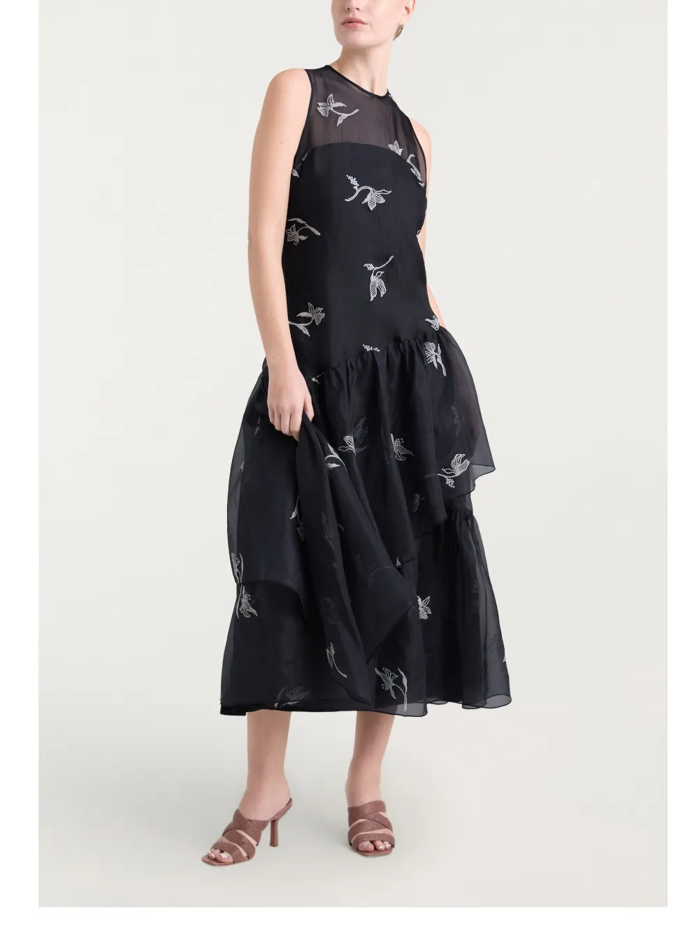 Cinq A Sept Roberta jurk Blauw