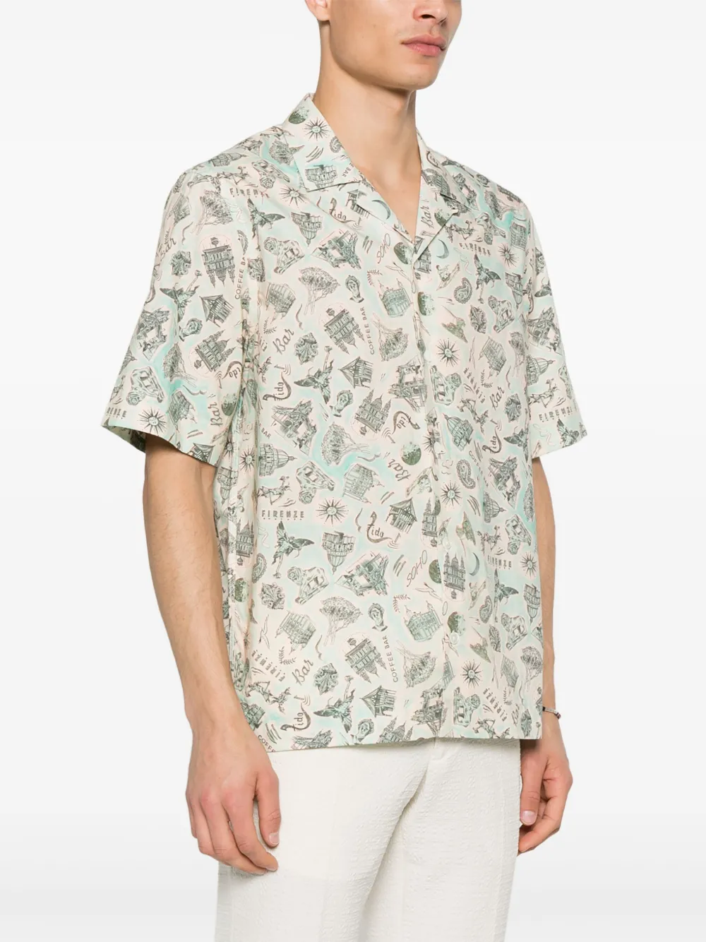 PAUL SMITH GRAPHIC-PRINT SHIRT