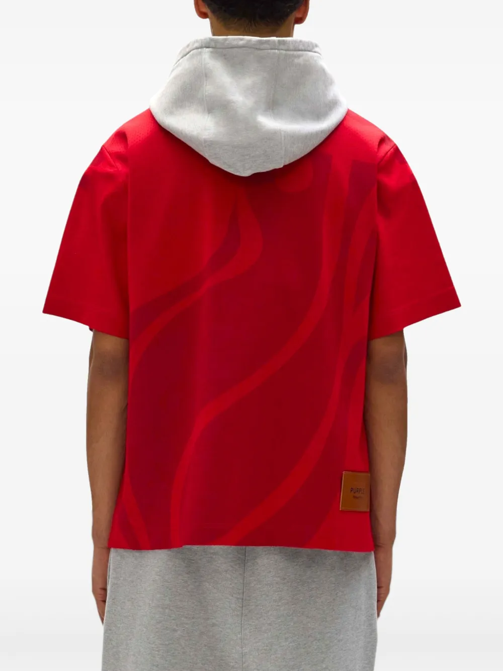 Purple Brand Miami Heat T-shirt Rood