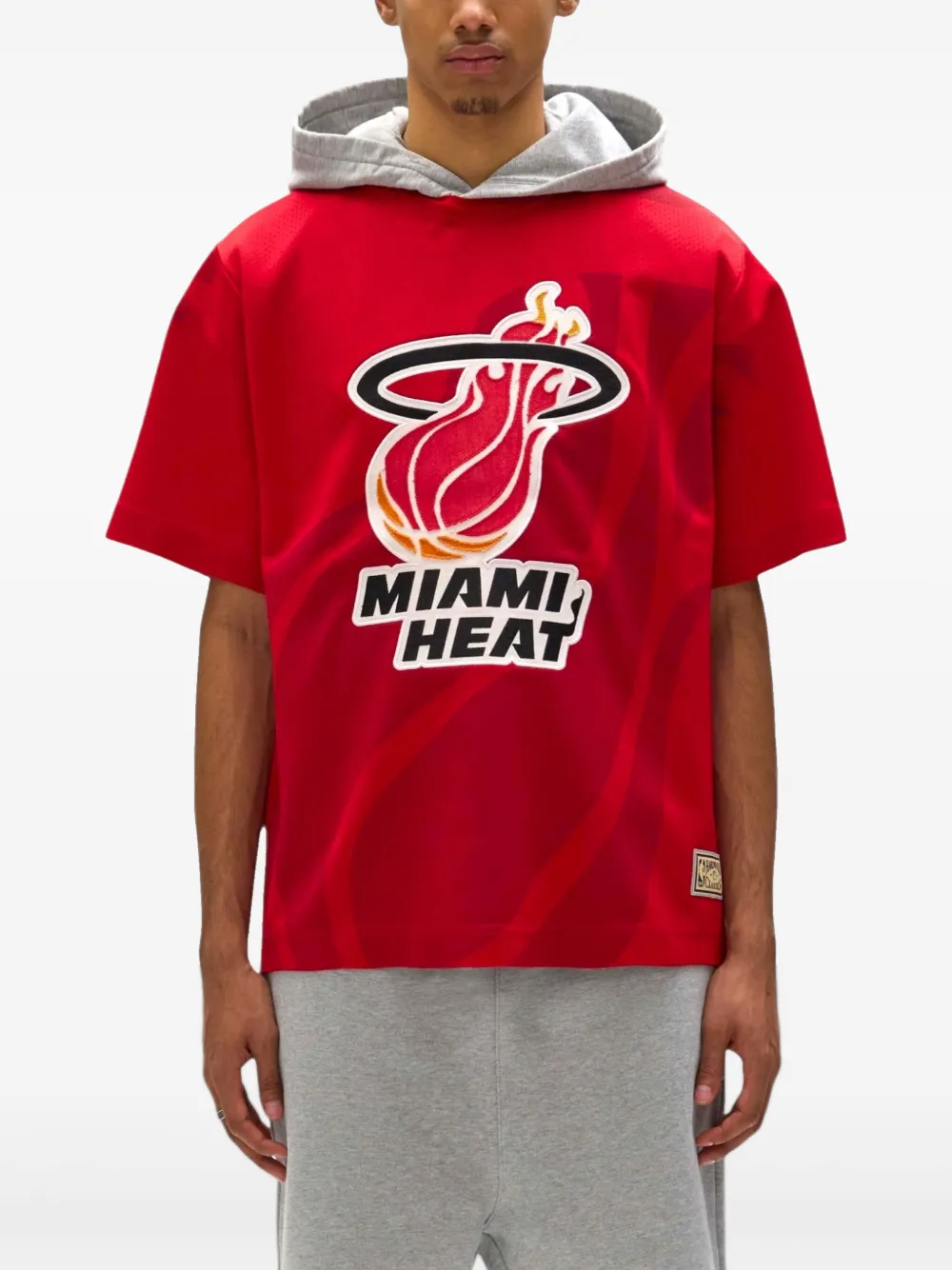 Purple Brand Miami Heat T-shirt Rood