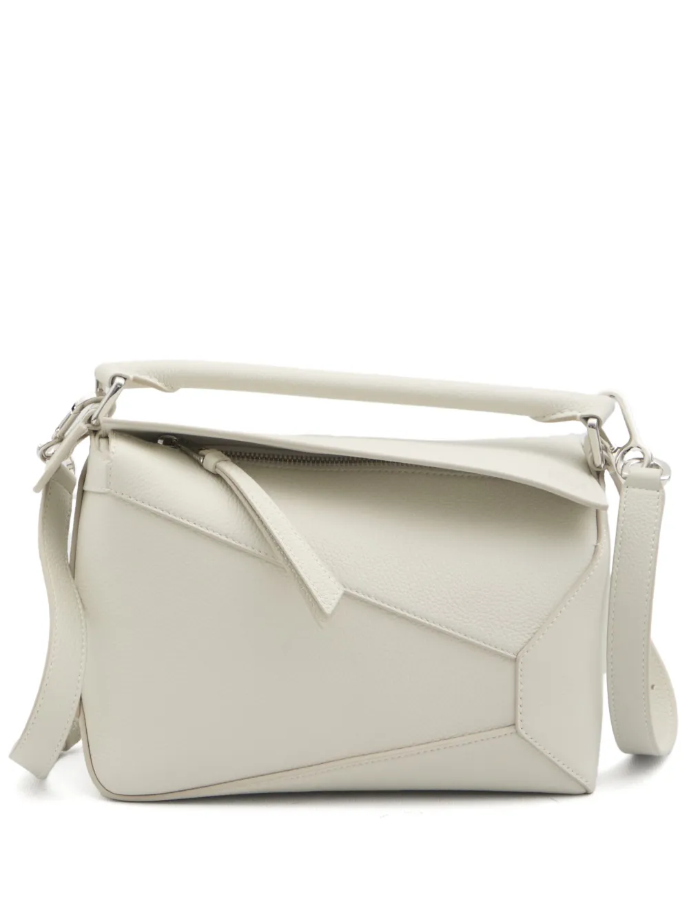LOEWE tote Puzzle pequeña | blanco | Image 1