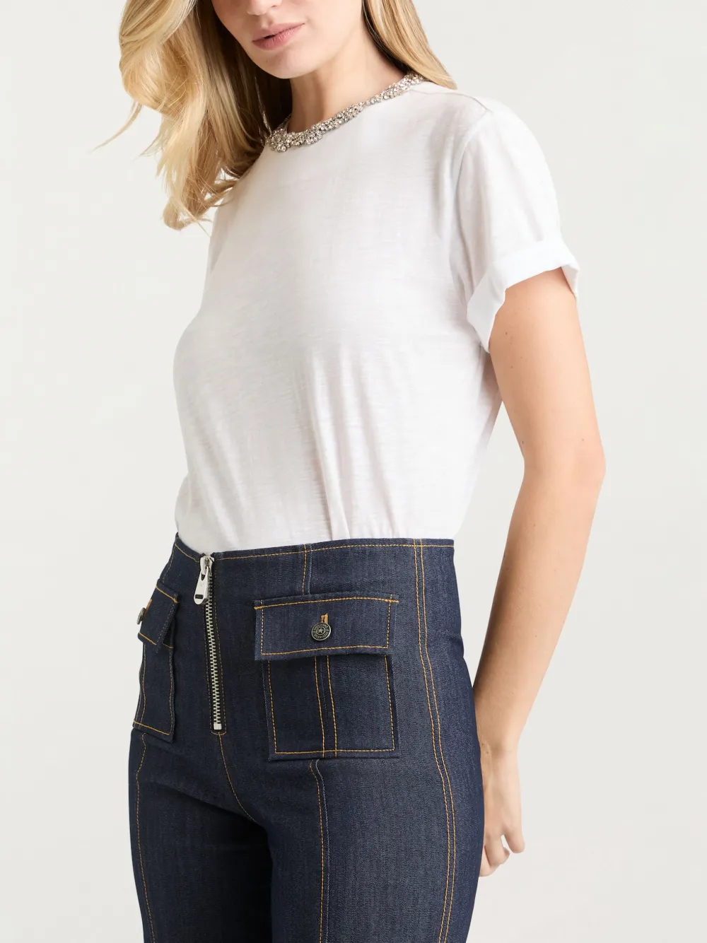 Cinq A Sept Bree T-shirt Wit