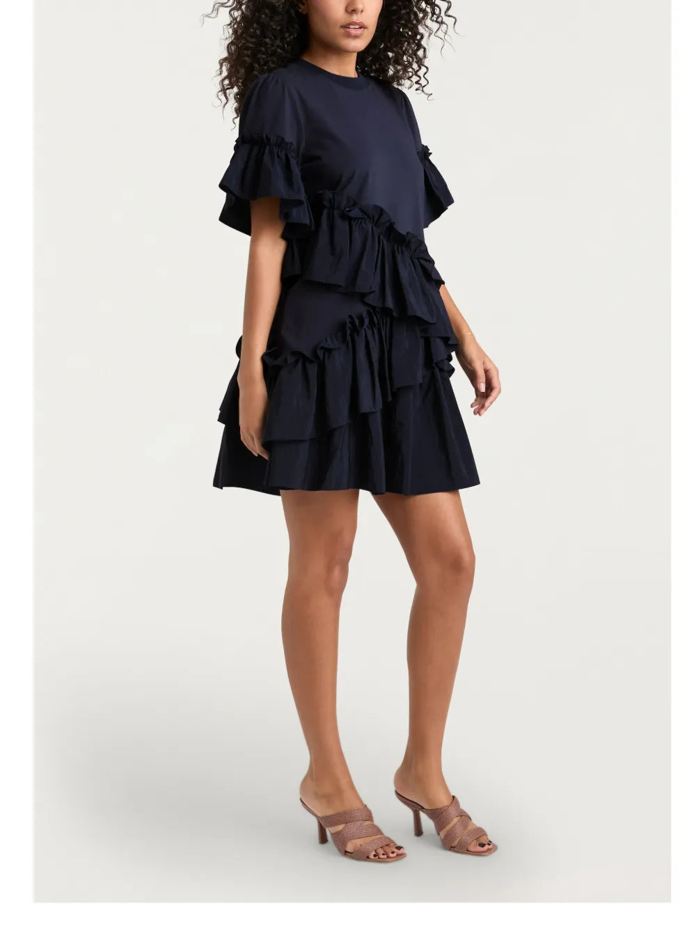 Cinq A Sept Kendria mini-jurk Blauw