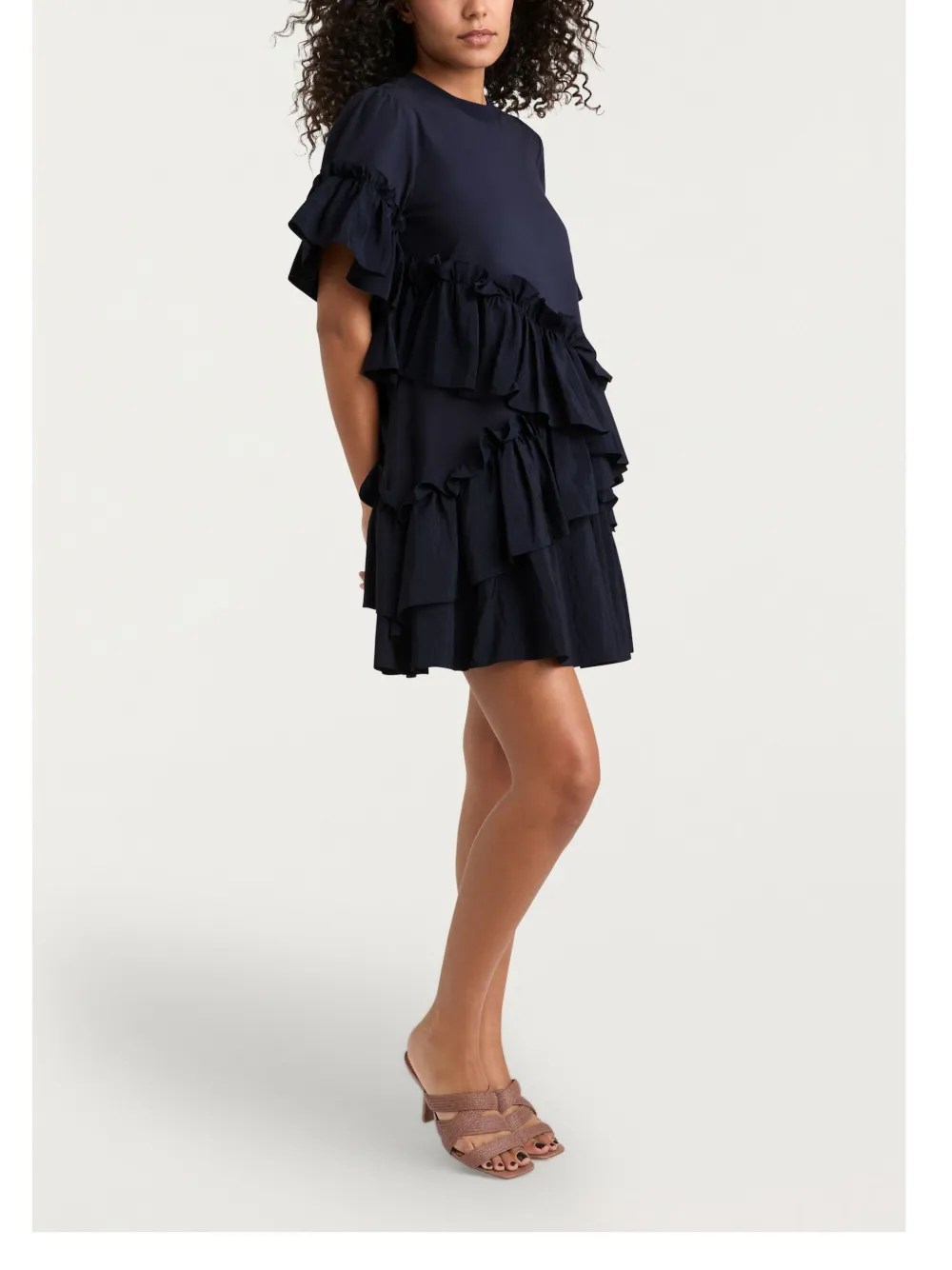 Cinq A Sept Kendria mini-jurk Blauw
