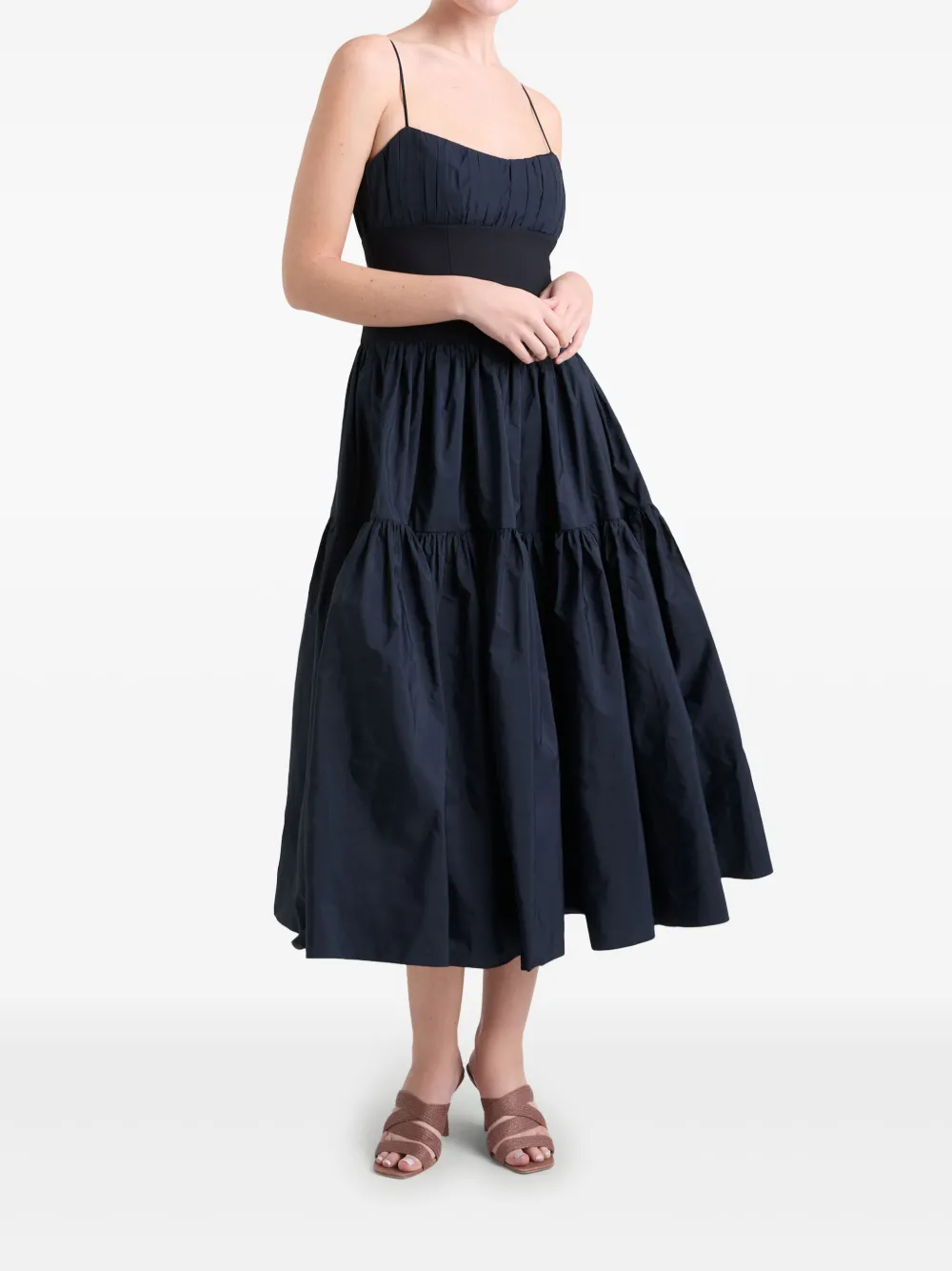 Cinq A Sept Ginny midi-jurk - Blauw