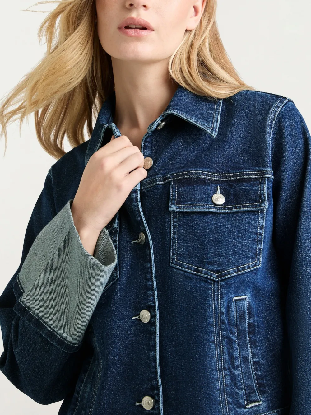 Cinq A Sept Isaline jack Blauw