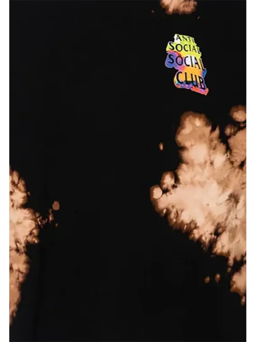 Anti Social Social Club Entheogen tie-dye T-shirt - Zwart