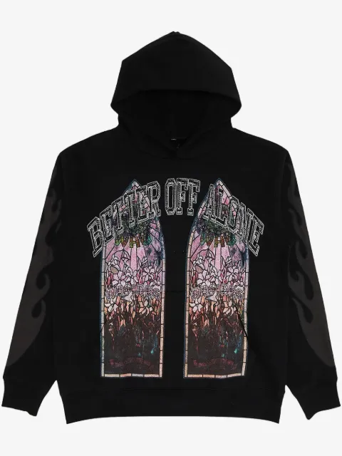 Who Decides War hoodie Better Off Alone BLACK de Who Decides War x A Boogie With Da