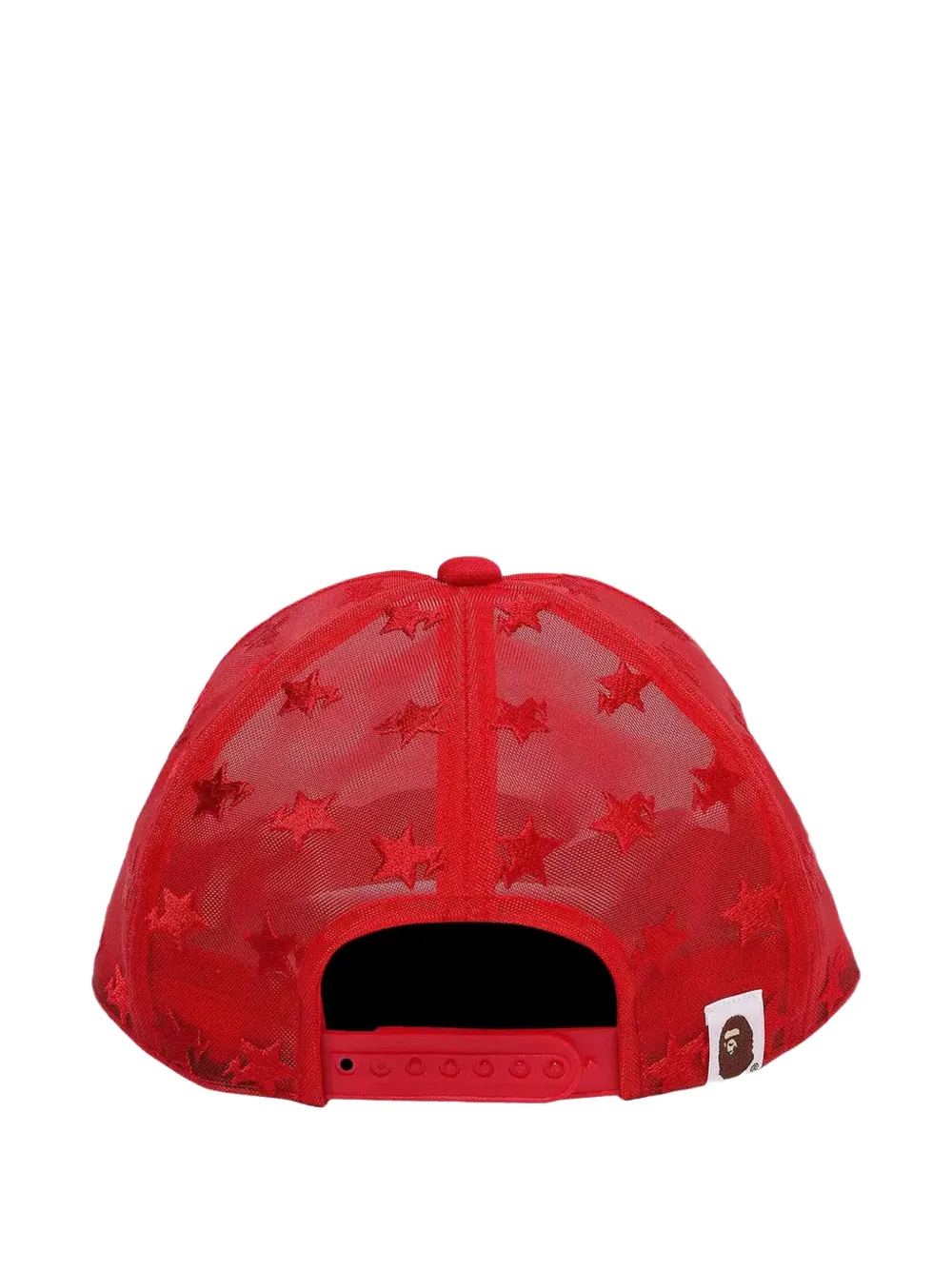 A BATHING APE Sta Mesh pet Rood